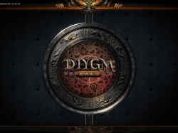 傳奇UI界面-魔劫火龍gom登錄UI補丁素材「高清」