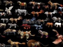 傳奇坐騎補丁素材-40多個復古版本的傳奇坐騎補丁